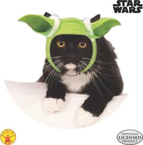 img 1 attached to Multicolor Yoda Cat Headpiece from Rubie's Star Wars Classic Collection