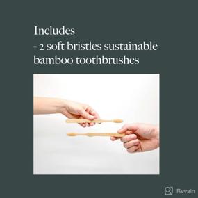 img 3 attached to Nudge Toothbrushes Biodegradable Eco Friendly Sustainable Oral Care