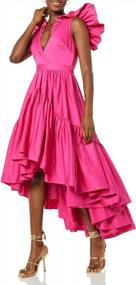 img 2 attached to Get Sienna'S Stunning Ruffle High-Low Dress From Making The Cut Season 3 Episode 1