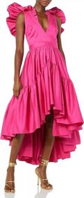 img 4 attached to Get Sienna'S Stunning Ruffle High-Low Dress From Making The Cut Season 3 Episode 1