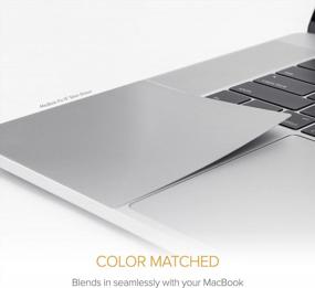 img 2 attached to UPPERCASE Premium Palm Rest Protector Skin Cover Set For 2019-2020 MacBook Pro 16" (Space Grey, A2141)