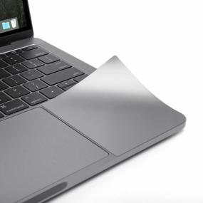 img 3 attached to Набор защитных чехлов для упора для рук UPPERCASE Premium для MacBook Pro 16 дюймов 2019-2020 гг. (космический серый, A2141)