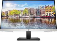 hp 24mh fhd monitor – 1920x1080p, 75hz, height & tilt adjustment, built-in speakers, hdmi connectivity logo