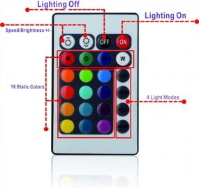 img 2 attached to 6In Under Vase LED Light Base W/Remote - Multicolors RGB, Battery Operated For Home Events & Wedding Centerpiece Lighting