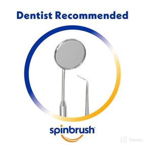 img 2 attached to 🦷 Enhance Oral Care with HAMMER Spinbrush Pro Clean Replacement Medium Toothbrushes & Accessories