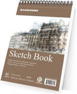 bachmore sketchpad amateurs charcoal sketching painting, drawing & art supplies for art paper logo