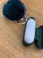 img 1 attached to Protect Your AirPods Pro In Style: Filoto Rose Gold Silicone Case With PomPom Keychain For Women And Girls review by Matthew Mosley