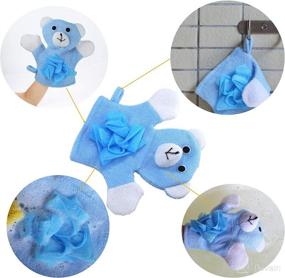 img 2 attached to Sunormi Cartoon Shower Gloves Designs Rabbit