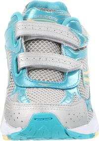 img 3 attached to 👟 Saucony Grid Ignition Running Little Girls' Shoes - Athletic: Boost Their Performance with Superior Comfort and Style