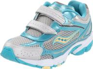 👟 saucony grid ignition running little girls' shoes - athletic: boost their performance with superior comfort and style logo