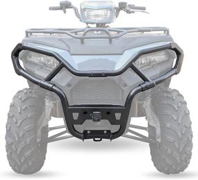 img 2 attached to 🛡️ SAUTVS Front Bumper Protector for Polaris Sportsman 570 450H.O. 21-22 (Replace #2884844)