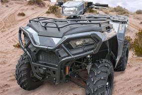 img 1 attached to 🛡️ SAUTVS Front Bumper Protector for Polaris Sportsman 570 450H.O. 21-22 (Replace #2884844)