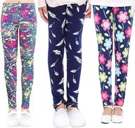 zumou leggings printing flower stretch girls' clothing : leggings logo