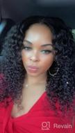 img 1 attached to 100% Unprocessed Brazilian Loose Wave Human Hair Bundles With Free Part Lace Closure (22 24 26+18) - Long Loose Deep Curly Hair For Seamless Styling review by Stephen Burgstaller