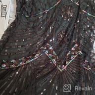 img 1 attached to Plus Size 1920S Flapper Dress By BABEYOND - V Neck, Beaded & Fringed review by Kevin Parker
