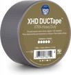 ipg xhd ductape, extra heavy duty duct tape, 1.88" x 10 yd, silver (single roll) logo