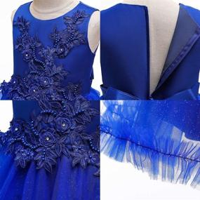 img 1 attached to Flower Princess Tulle Formal Pageant Girls' Clothing ~ Dresses