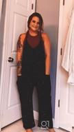 img 1 attached to Womens Oversized Sleeveless Jumpsuit With Pockets - Spaghetti Strap Wide Leg One Piece Romper By Nirovien review by Tommy Abreu
