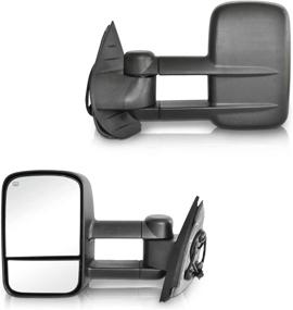 img 4 attached to PZ Passenger Mirrors Replacement Silverado