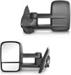 pz passenger mirrors replacement silverado logo