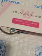 img 1 attached to Swing Into Beauty With 5D Mink Eyelashes: Natural And Dramatic Styles For Women review by James Arellano