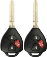 keylessoption key fob replacement: mozb41tg (pack of 2) for hassle-free car entry logo