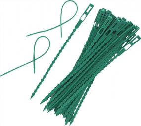 img 3 attached to Secure Your Garden Vines With EuTengHao'S 100-Piece Adjustable Plant Twist Ties