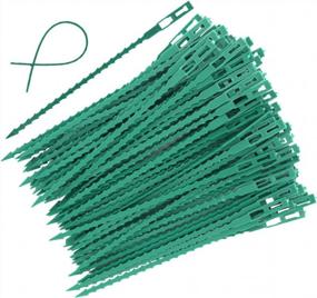 img 4 attached to Secure Your Garden Vines With EuTengHao'S 100-Piece Adjustable Plant Twist Ties