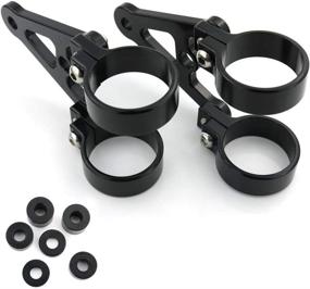 img 4 attached to 🔧 Enhance Front Fork Tubes - Xitomer 35mm Brackets for Secure Headlight Mounting (1 Pair)