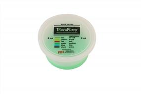 img 1 attached to Cando - 315479 TheraPutty Scented Exercise Putty, Green: Apple, Medium, 2 Oz, Multi