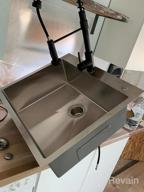 img 1 attached to Upgrade Your Kitchen With ROVOGO'S 24 X 18" Drop-In Single Bowl Sink - Premium 304 Stainless Steel With Drain Kit And 2 Holes review by Chad Rosier