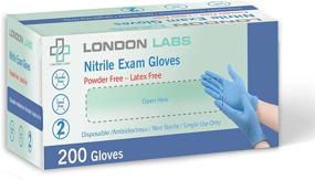 img 4 attached to 🧤 London Labs Nitrile Medical Exam Gloves: Latex-Free, Powder-Free, Disposable Gloves for Multi-Purpose Use