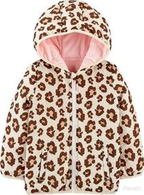 img 4 attached to Simple Joys by Carter's Puffer Jacket for Toddlers and Baby Girls