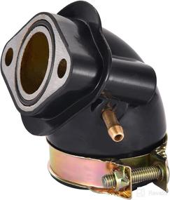 img 1 attached to 🚀 Performance Upgrade: GOOFIT Intake Manifold Pipe for GY6 125cc 150cc Scooters, Go Karts, ATV, Moped, Dune Buggy - Boost Power and Efficiency!