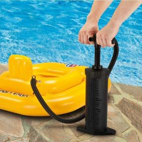 img 2 attached to Effortlessly Inflate Any Inflatable Item With WEY&FLY High Output Double Quick Air Pump (8108)