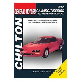 img 1 attached to 🔧 Comprehensive Repair Guide: Chilton Chevy Camaro/Firebird 1993-2002 Manual (28284)