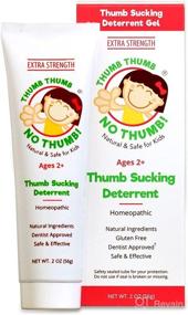 img 4 attached to Thumb Thumb NO Thumb Extra Strength - All Natural Thumb Sucking Deterrent for Kids, Dentist Approved, Stop Thumb Sucking: A Reliable Solution