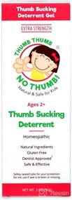 img 3 attached to Thumb Thumb NO Thumb Extra Strength - All Natural Thumb Sucking Deterrent for Kids, Dentist Approved, Stop Thumb Sucking: A Reliable Solution