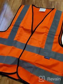 img 8 attached to High Visibility Safety Vest For Men - 12 Color Reflective, XS-8XL Sizes - AYKRM.