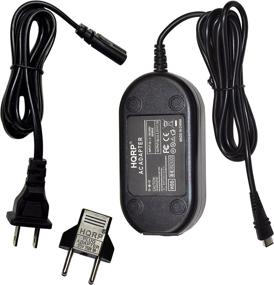 img 4 attached to 🔌 HQRP AC Power Adapter for Canon VIXIA HF-R800, HF-R82, HF-R80, LEGRIA HF R66, HF R67, HF R68, HF R606 Camcorder Charger + Euro Plug Adapter