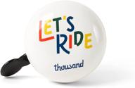 thousand jr. bicycle bell lets logotipo