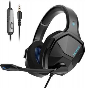 img 4 attached to 🎧 Jeecoo Nubwo N13 Stereo Gaming Headset - Versatile Over Ear Headphones with Microphone for PS4, PC, Xbox One Controller and More