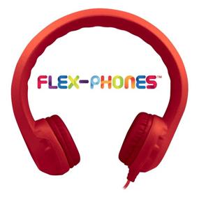 img 1 attached to 🎧 Гарнитура HamiltonBuhl KIDS-RED Flex-Phones из пены, красного цвета: идеальное аудиорешение для учеников 1-4 классов.