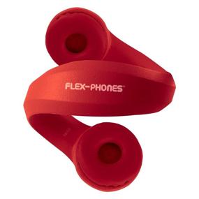 img 2 attached to 🎧 Гарнитура HamiltonBuhl KIDS-RED Flex-Phones из пены, красного цвета: идеальное аудиорешение для учеников 1-4 классов.