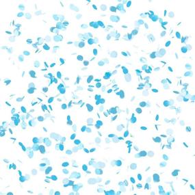 img 1 attached to Gender Reveal Party Balloons - PROLOSO Jumbo 36" Smoke Bombs With Blue Powder & Confetti Boy Kit