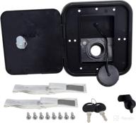 🚐 valterra a01-2002bkvp universal gravity inlet hatch - black: convenient rv access point логотип