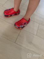 img 1 attached to FolHaoth Boys' Dinosaur Non Slip Slippers - Toddlers' Shoes review by Jim Ball