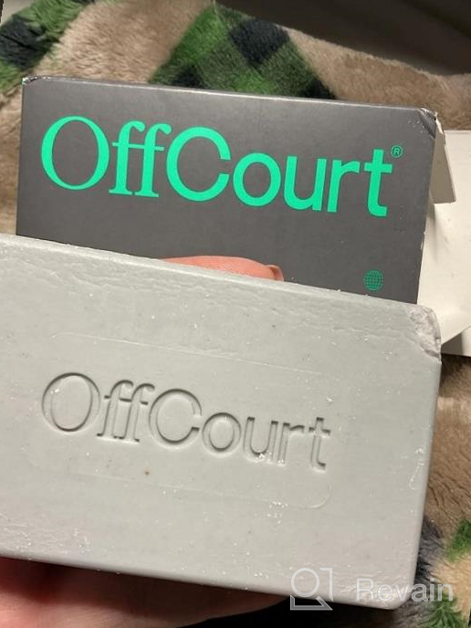 img 1 attached to Experience A Luxurious Deep Cleanse With OffCourt'S Exfoliating Body Soap For All Skin Types - Infused With The Rejuvenating Scent Of Coconut Water And Sandalwood review by Adam Whittaker