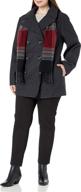 london fog womens breasted peacoat women's clothing : coats, jackets & vests logo