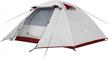 professional lightweight camping tent for outdoor, hiking, and glamping - waterproof and windproof for 2, 3, or 4 persons by forceatt logo